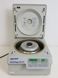 Thumbnail image of Eppendorf Benchtop Laboratory Centrifuge 5417C + 14000rpm TE010 Rotor Lab