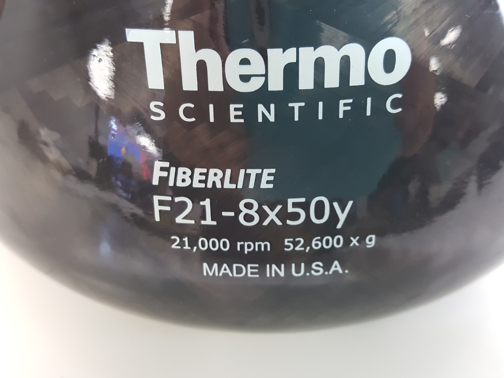Image of Thermo Scientific Fiberlite F21-8X50y Centrifuge Rotor 21,000rpm 52,600 x g Lab 