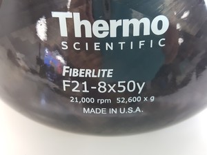 Thumbnail image of Thermo Scientific Fiberlite F21-8X50y Centrifuge Rotor 21,000rpm 52,600 x g Lab 