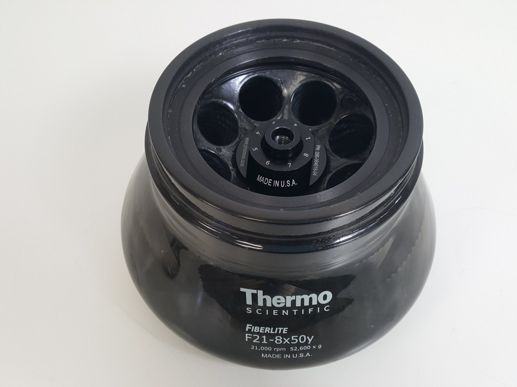 Image of Thermo Scientific Fiberlite F21-8X50y Centrifuge Rotor 21,000rpm 52,600 x g Lab 