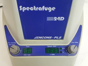 Thumbnail image of Jencons PLS Spectrafuge Centrifuge Model - 24D Lab