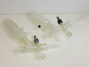 Thumbnail image of 2 x Buchi Condensers for Rotary Evaporator NS 29 2/32  NS 45/40 NS 18.8/38 Lab