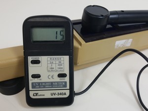 Thumbnail image of Pair of Ultra-Violet Prod Inc UV Lamps - Blak-Ray UVL-21, Mineralight UVG-54 Lab