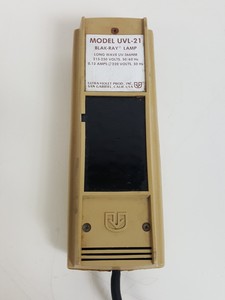 Thumbnail image of Pair of Ultra-Violet Prod Inc UV Lamps - Blak-Ray UVL-21, Mineralight UVG-54 Lab
