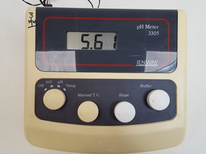 Thumbnail image of 5 x Jenway Model 3305 pH Meters with Probes Lab