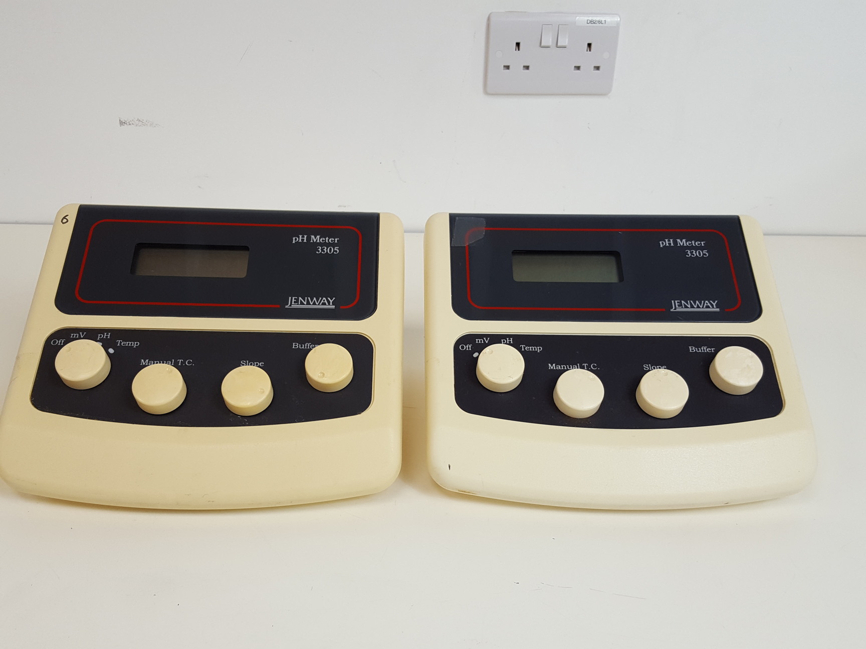 Image of 5 x Jenway Model 3305 pH Meters with Probes Lab