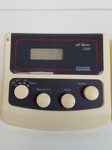 Thumbnail image of 5 x Jenway Model 3305 pH Meters with Probes Lab
