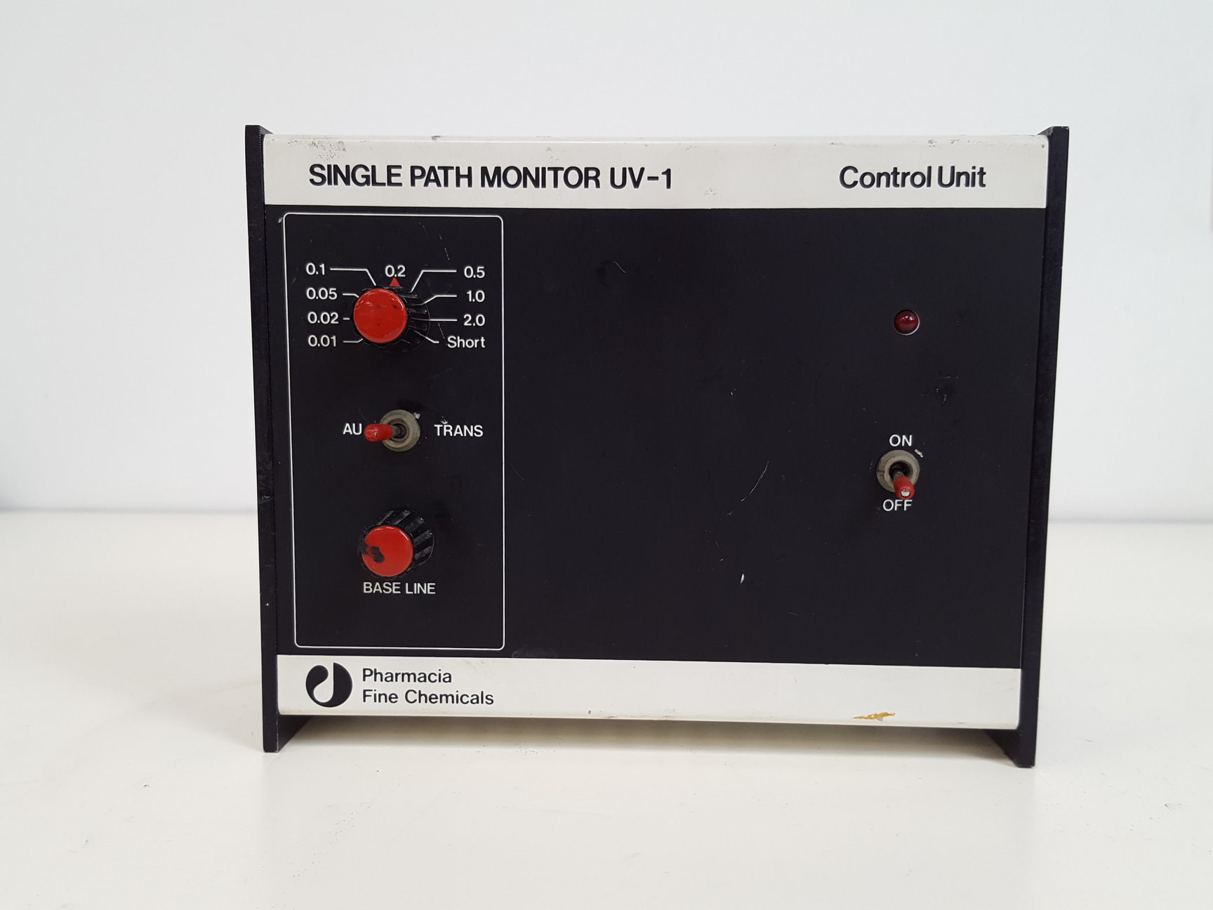 Image of Pharmacia LKB FPLC System - P-500, FRAC-100, P-50, UV-1, LCC-500 & Accessories 
