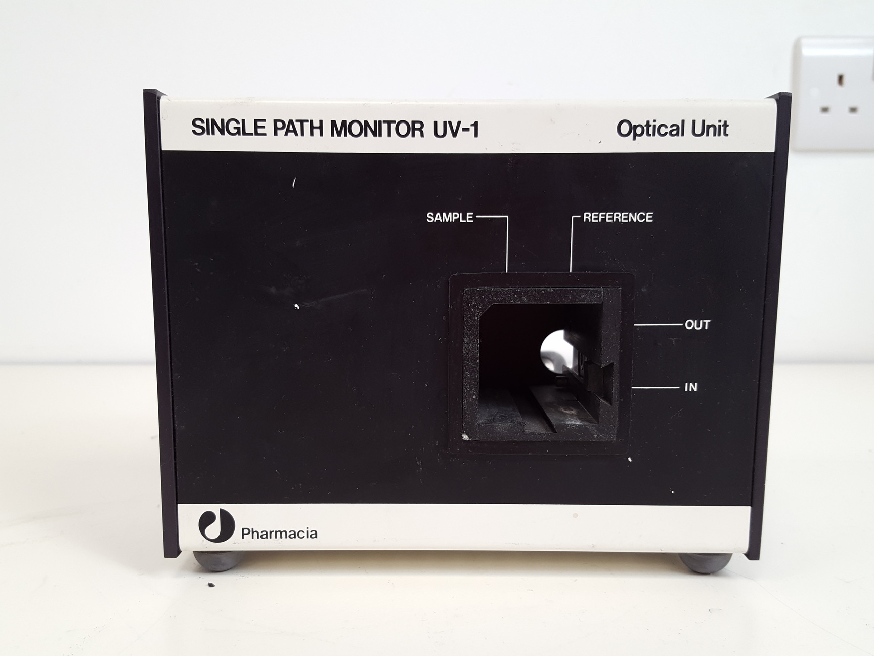 Image of Pharmacia LKB FPLC System - P-500, FRAC-100, P-50, UV-1, LCC-500 & Accessories 