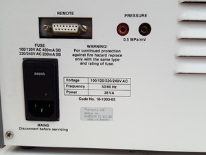 Thumbnail image of Pharmacia LKB FPLC System - P-500, FRAC-100, P-50, UV-1, LCC-500 & Accessories 