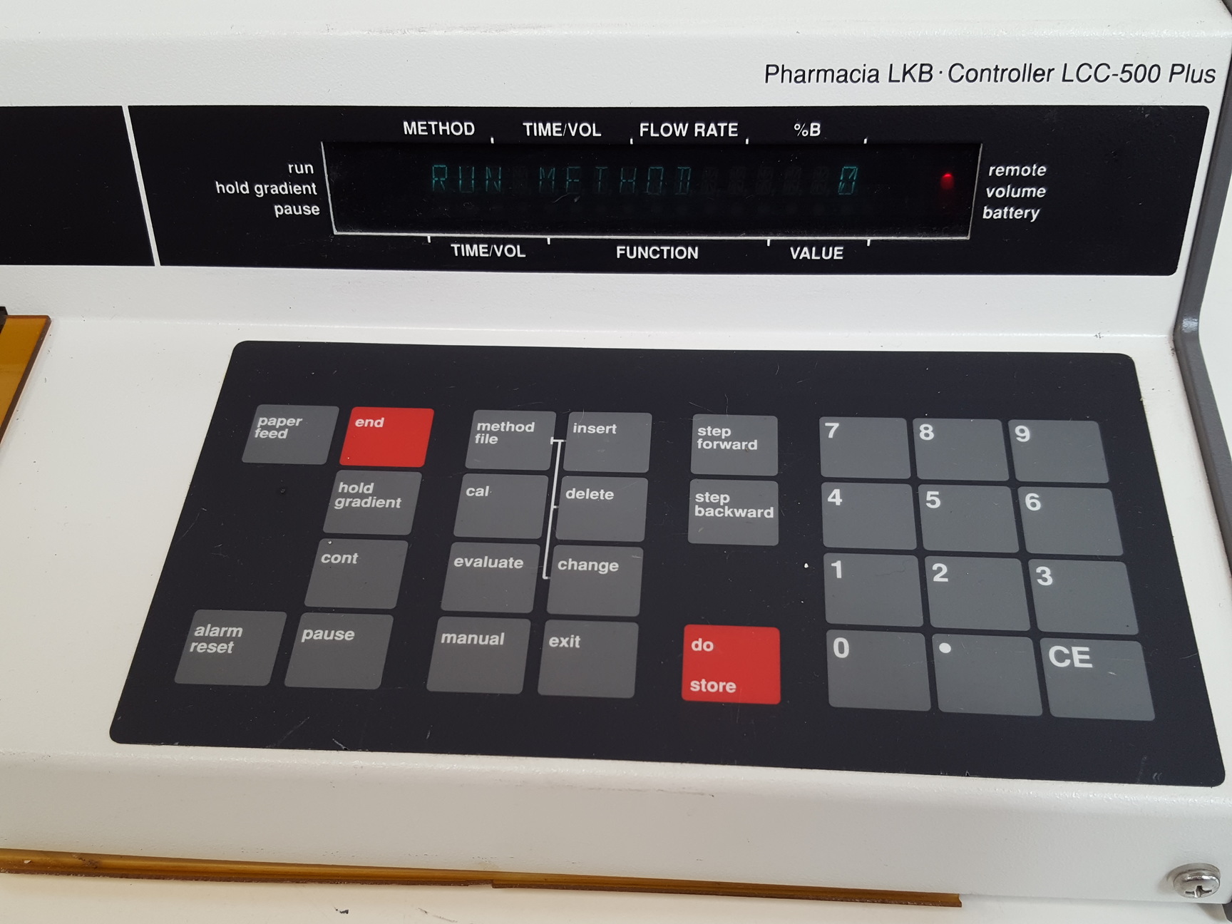 Image of Pharmacia LKB FPLC System - P-500, FRAC-100, P-50, UV-1, LCC-500 & Accessories 