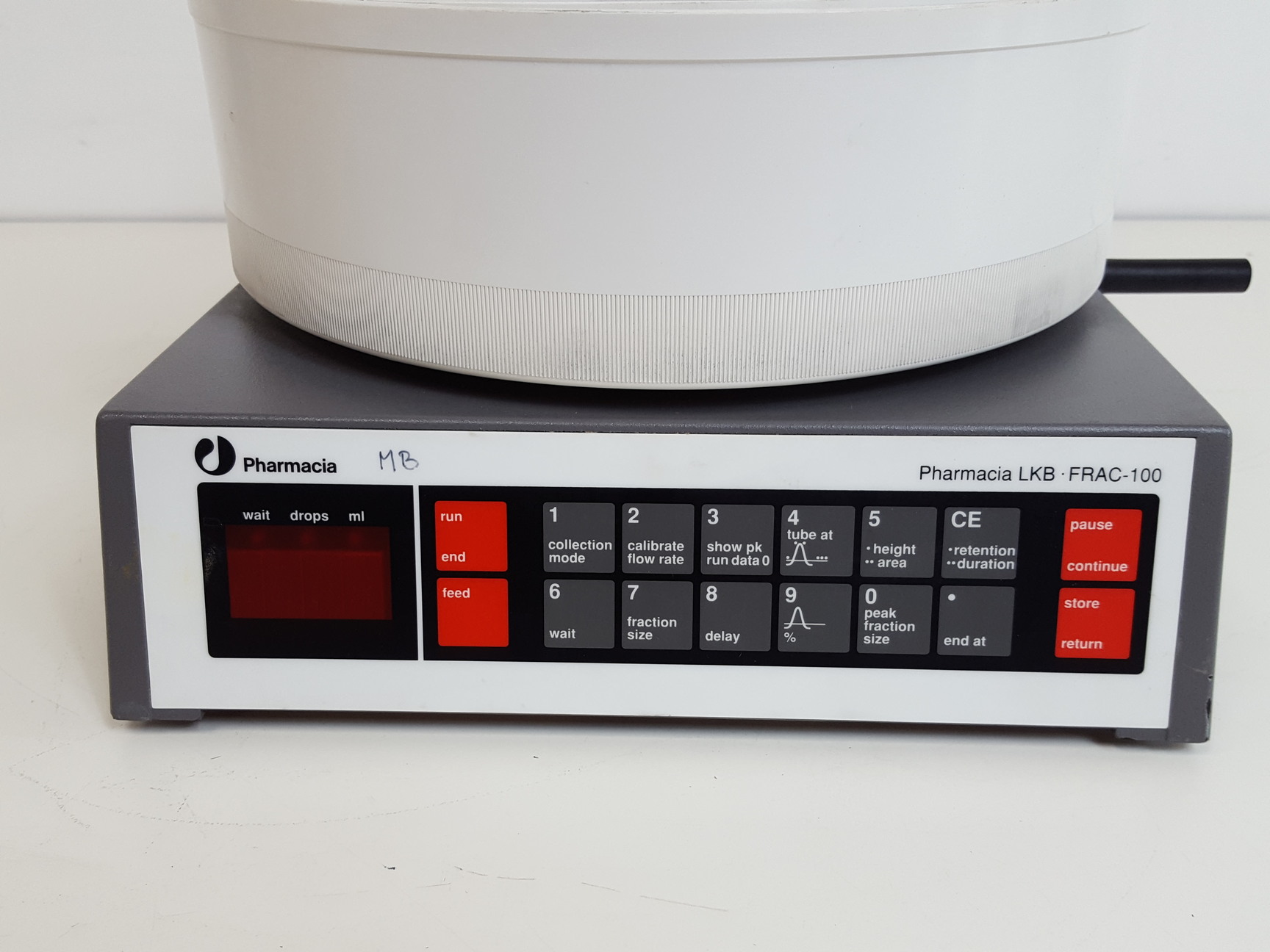 Image of Pharmacia LKB FPLC System - P-500, FRAC-100, P-50, UV-1, LCC-500 & Accessories 