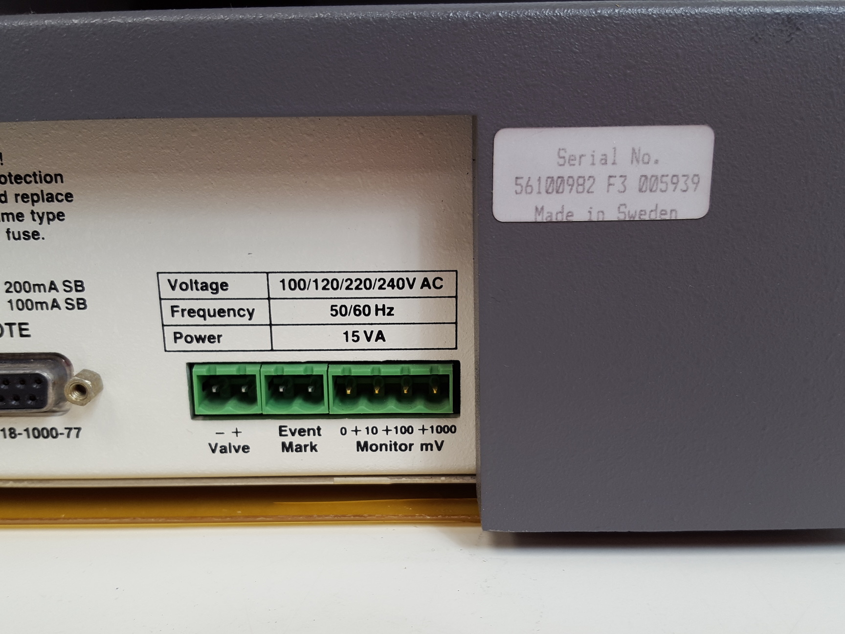 Image of Pharmacia LKB FPLC System - P-500, FRAC-100, P-50, UV-1, LCC-500 & Accessories 