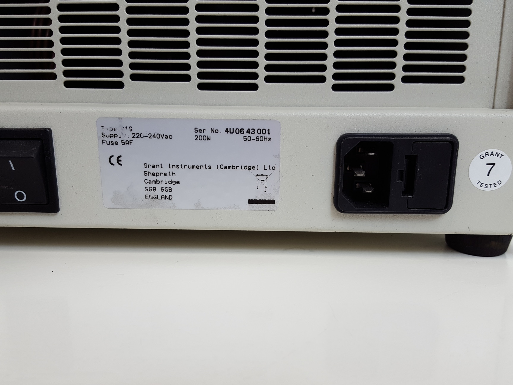 Image of Grant Instruments Refrigerated Immersion Cooler Model C1GR Lab