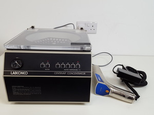 Thumbnail image of LABCONCO Centrivap Concentrator Model: 78100-01 & CentriZap Strobe Gun Lab