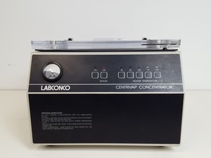 Thumbnail image of LABCONCO Centrivap Concentrator Model: 78100-01 & CentriZap Strobe Gun Lab