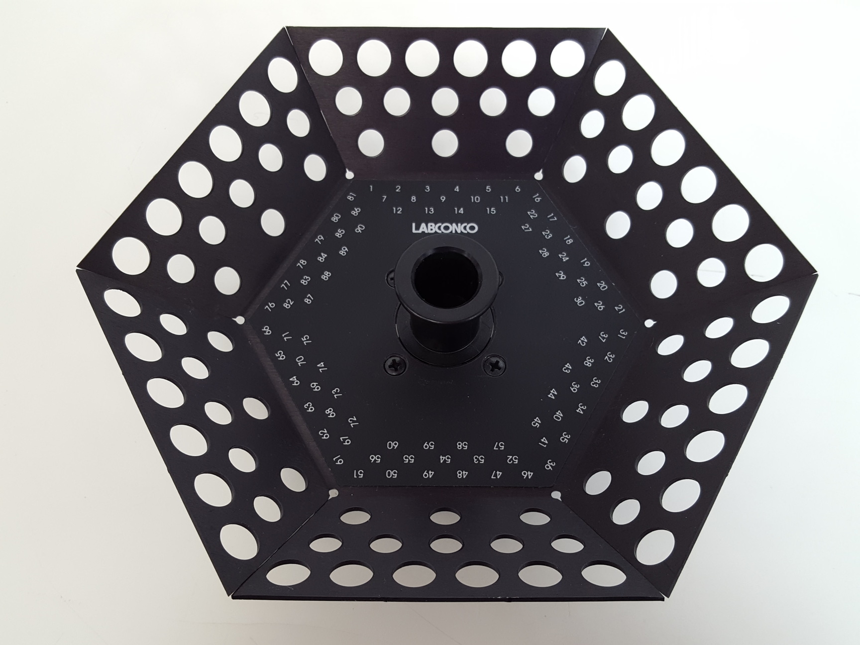 Image of LABCONCO Centrivap Concentrator Model: 78100-01 & CentriZap Strobe Gun Lab