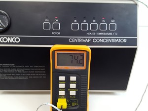 Thumbnail image of LABCONCO Centrivap Concentrator Model: 78100-01 & CentriZap Strobe Gun Lab