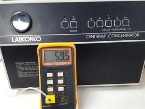 Thumbnail image of LABCONCO Centrivap Concentrator Model: 78100-01 & CentriZap Strobe Gun Lab