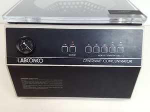 Thumbnail image of LABCONCO Centrivap Concentrator Model: 78100-01 & CentriZap Strobe Gun Lab