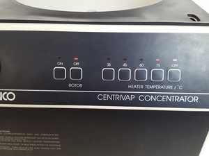 Thumbnail image of LABCONCO Centrivap Concentrator Model: 78100-01 & CentriZap Strobe Gun Lab