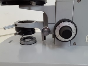 Thumbnail image of Zeiss Universal Microscope w/ 2 x Objectives Plan 2.5/0.08  100/-  1.6/0.03