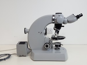 Thumbnail image of Zeiss Universal Microscope w/ 2 x Objectives Plan 2.5/0.08  100/-  1.6/0.03