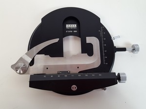 Thumbnail image of Zeiss Universal Microscope w/ 2 x Objectives Plan 2.5/0.08  100/-  1.6/0.03