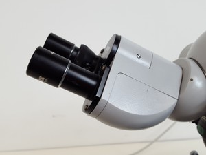 Thumbnail image of Zeiss Universal Microscope w/ 2 x Objectives Plan 2.5/0.08  100/-  1.6/0.03