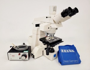 Thumbnail image of Zeiss Axioskop FS Fluorescence Microscope System & 3 x Objectives Lab  