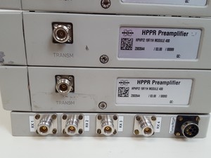 Thumbnail image of Bruker HPPR/2 with Preamplifier Modules 800-900, 400, & BioSpin Baseplate Lab