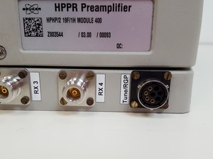 Thumbnail image of Bruker HPPR/2 with Preamplifier Modules 800-900, 400, & BioSpin Baseplate Lab