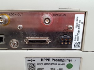 Thumbnail image of Bruker HPPR/2 with Preamplifier Modules 800-900, 400, & BioSpin Baseplate Lab