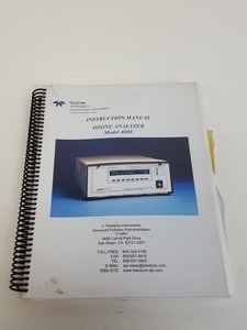 Thumbnail image of Teledyne Enviro Technology Photometric O3 Analyser  Model: 400E Lab