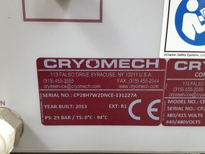 Thumbnail image of CRYOMECH CP2800 Series Helium Compressor Lab Spares/Repairs