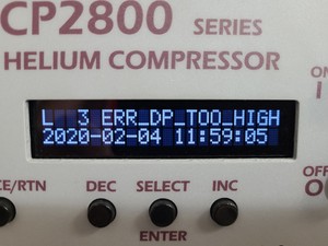 Thumbnail image of CRYOMECH CP2800 Series Helium Compressor Lab Spares/Repairs