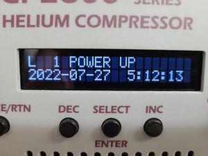 Thumbnail image of CRYOMECH CP2800 Series Helium Compressor Lab Spares/Repairs
