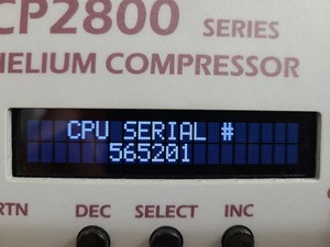 Thumbnail image of CRYOMECH CP2800 Series Helium Compressor Lab Spares/Repairs