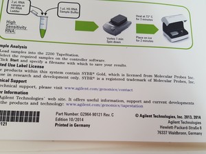 Thumbnail image of Agilent Technologies  2200 TapeStation with Software Lab