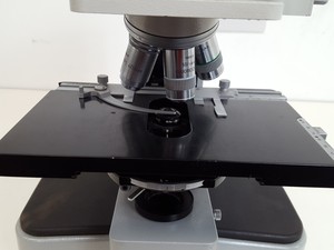 Thumbnail image of Leitz Orthoplan Trinocular Phase Contrast Fluorescence Microscope & 5 x OBJs Lab