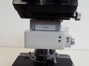 Thumbnail image of Leitz Orthoplan Trinocular Phase Contrast Fluorescence Microscope & 5 x OBJs Lab