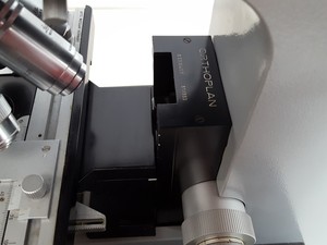 Thumbnail image of Leitz Orthoplan Trinocular Phase Contrast Fluorescence Microscope & 5 x OBJs Lab
