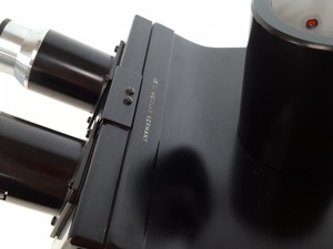 Thumbnail image of Leitz Orthoplan Trinocular Phase Contrast Fluorescence Microscope & 5 x OBJs Lab