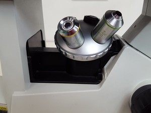 Thumbnail image of Olympus CKX41 Inverted Microscope w/ 2 x Objectives 20x/0.40 PhP  ∞/1/FN22 Lab