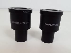Thumbnail image of Olympus CKX41 Inverted Microscope w/ 2 x Objectives 20x/0.40 PhP  ∞/1/FN22 Lab