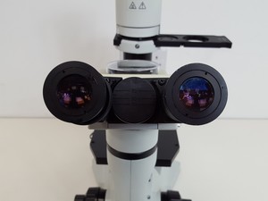 Thumbnail image of Olympus CKX41 Inverted Microscope w/ 2 x Objectives 20x/0.40 PhP  ∞/1/FN22 Lab