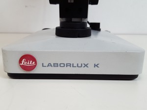 Thumbnail image of Leitz Laborlux K Binocular Microscope Type: 020-435.036 with 3 x Objectives Lab