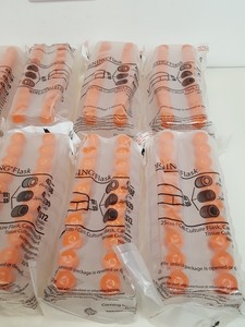 Thumbnail image of 11 x Bags of 20 x Corning 25cm2 Canted Neck Cell Culture Flasks Lab