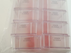 Thumbnail image of 11 x Bags of 20 x Corning 25cm2 Canted Neck Cell Culture Flasks Lab