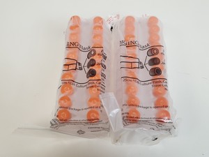Thumbnail image of 11 x Bags of 20 x Corning 25cm2 Canted Neck Cell Culture Flasks Lab